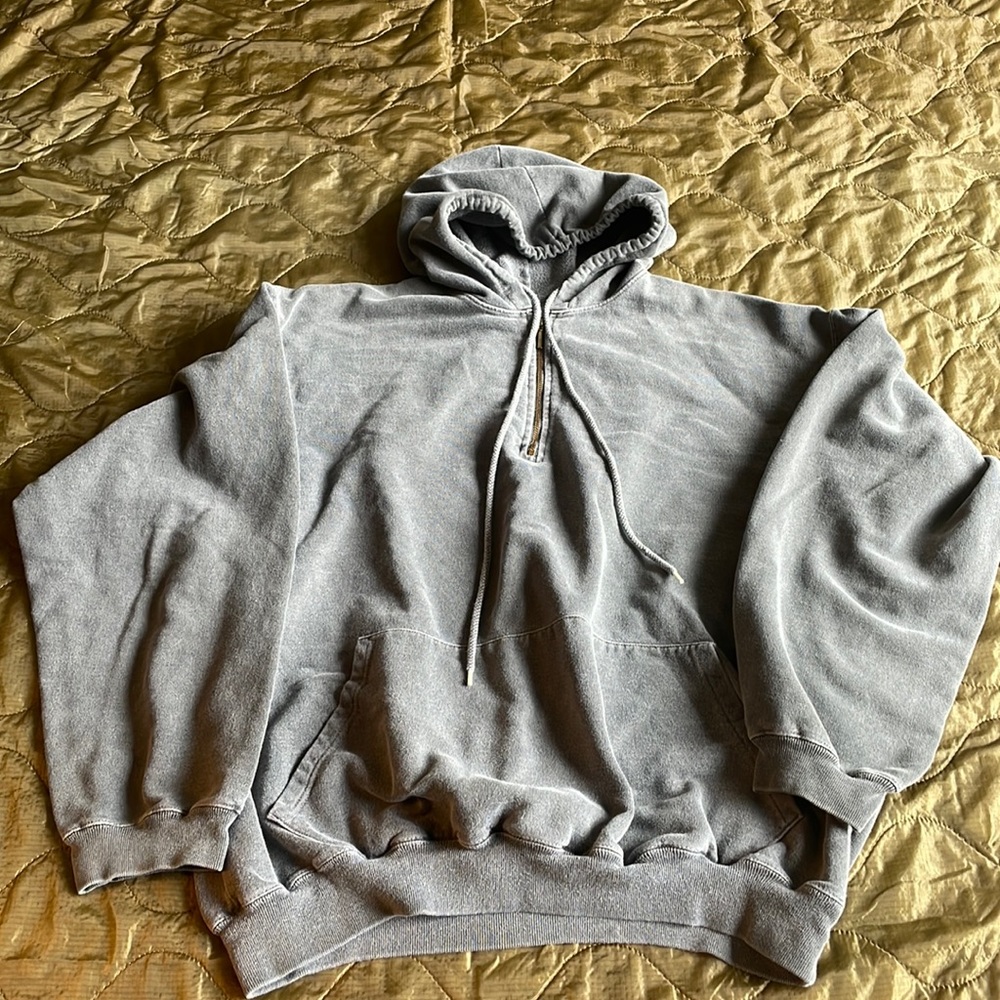 Collection Flash Avarti oversized vintage grey hoodie
